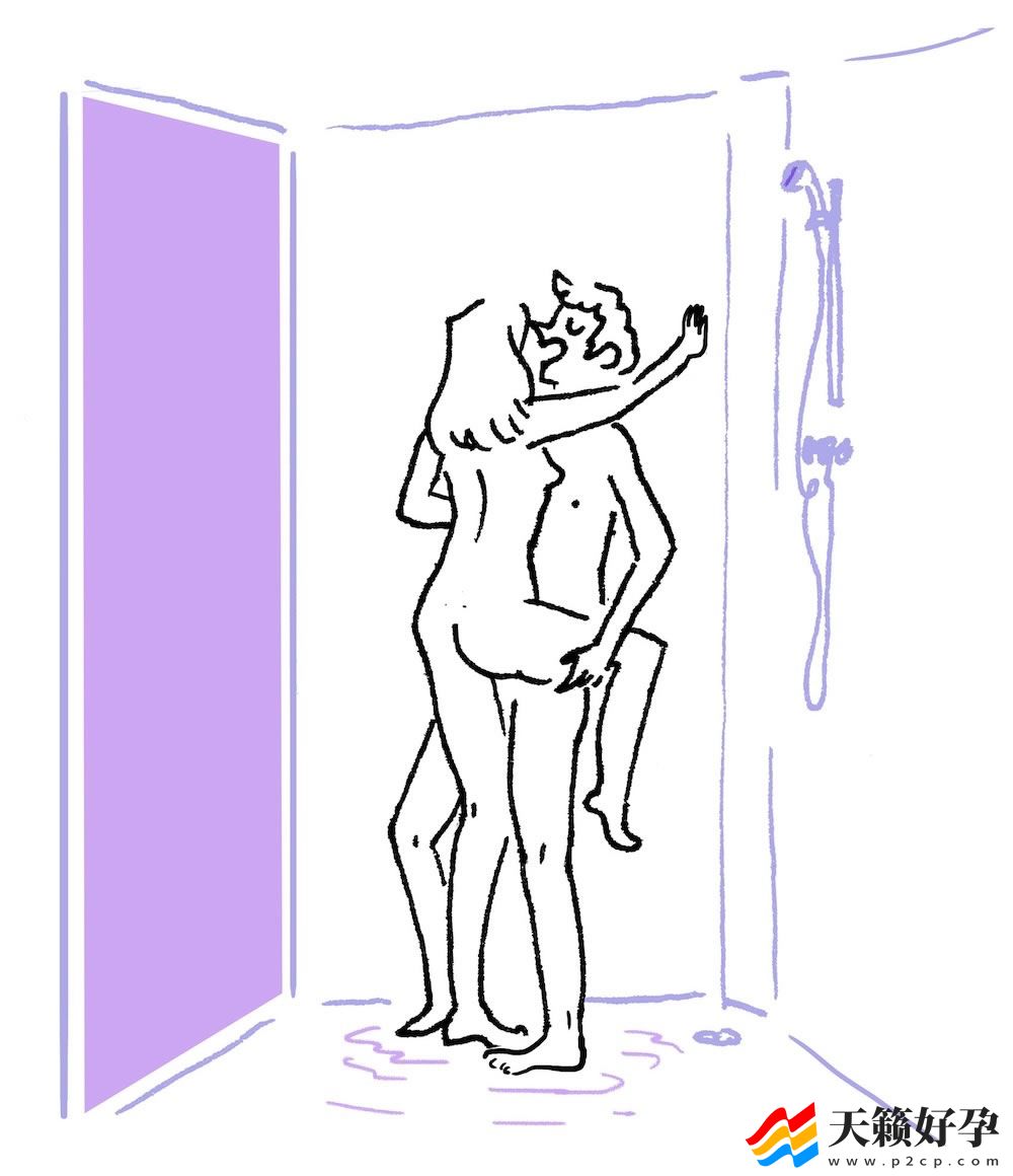 浴室play：8个最适合淋浴时的姿势体位(图3)
