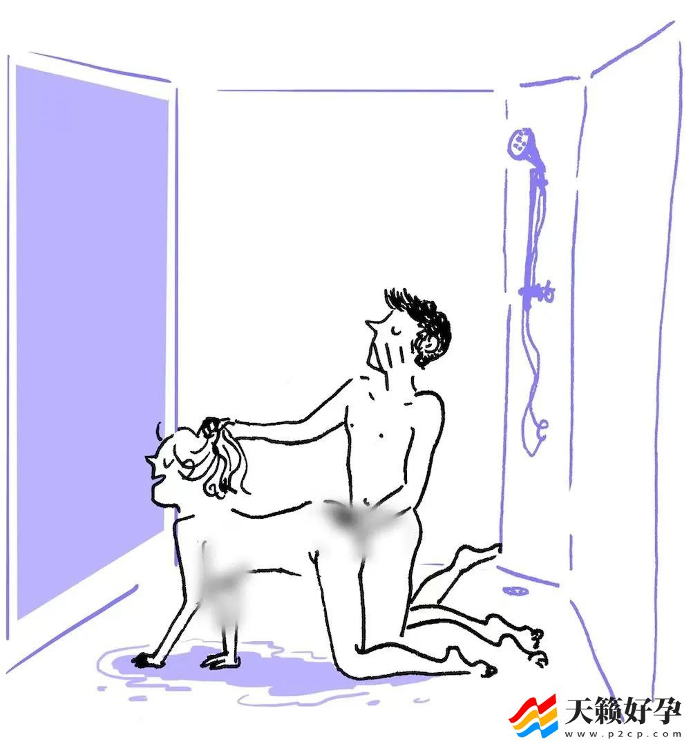 浴室play：8个最适合淋浴时的姿势体位(图8)